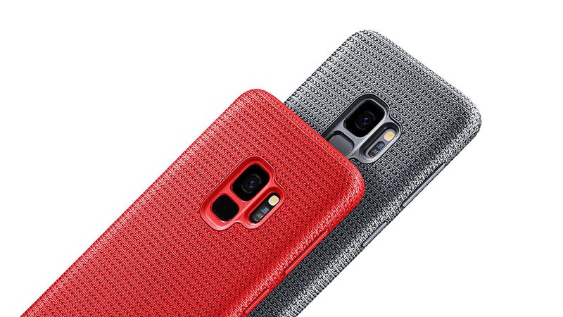 Samsung Hyperknit Cover - Case for Samsung Galaxy S9 (Red)