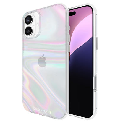Case-Mate Soap Bubble - Hülle für iPhone 16 Plus (Schillernd)