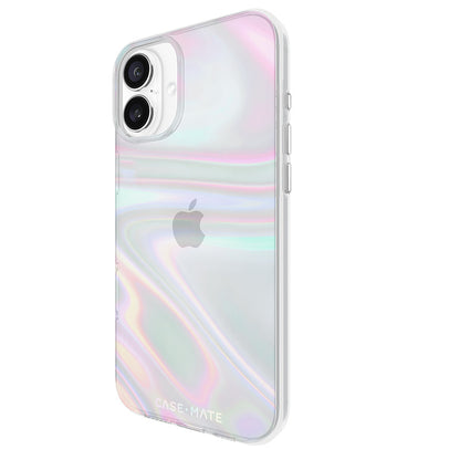 Case-Mate Soap Bubble - Hülle für iPhone 16 Plus (Schillernd)