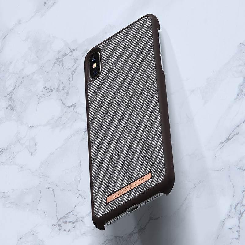 Nordic Elements Saeson Idun - Case for iPhone Xs Max (Dark Brown)