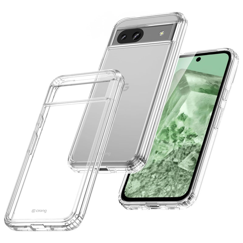 Crong Crystal Shield Cover - Hoesje Google Pixel 8A (Transparant)