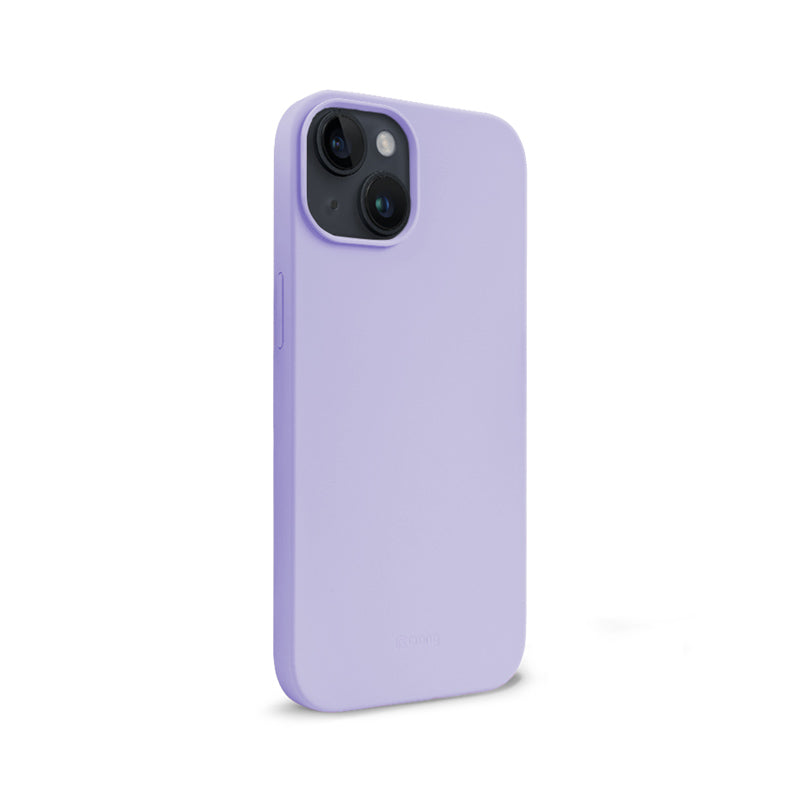 Crong Color Cover Liquid Silicone Case for iPhone 14 Max (Purple)