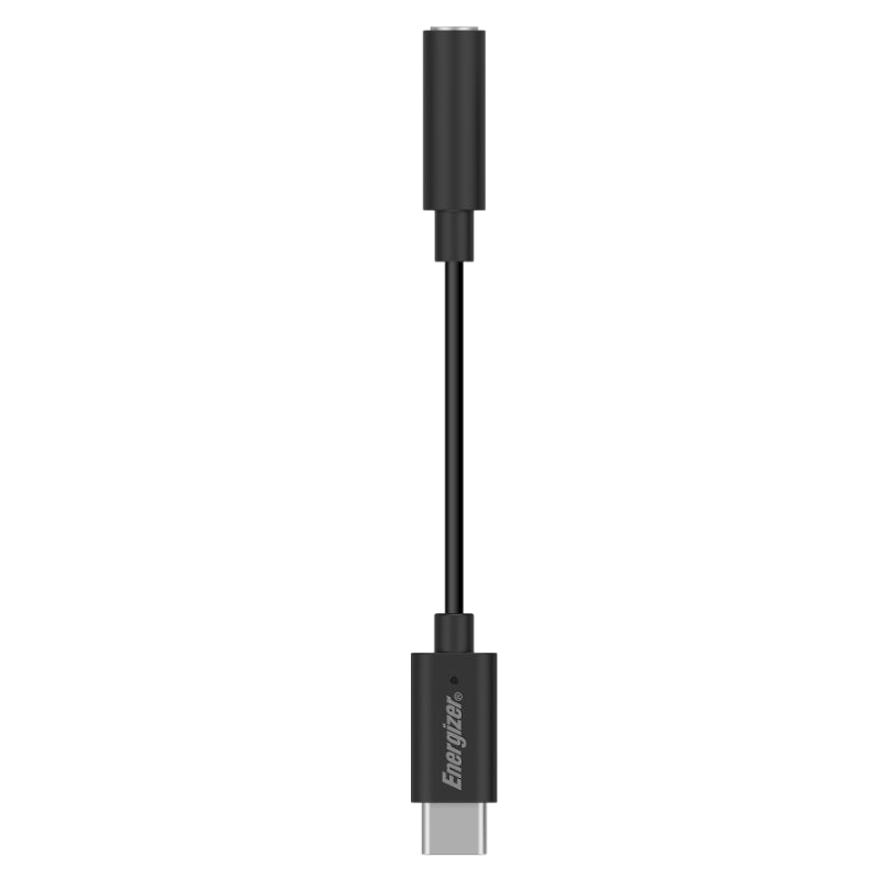 Energizer Ultimate – USB-C-zu-3,5-mm-Klinken-Audioadapter 11 cm (Schwarz)