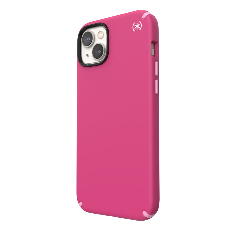 Speck Presidio2 Pro + MagSafe - Case for iPhone 15 Plus / 14 Plus with MICROBAN coating (Digitalpink / Blossompink / White)