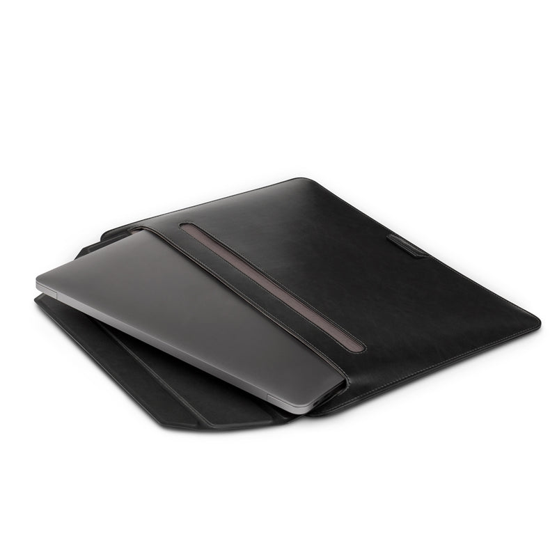 Moshi Muse 13 "3-in-1 Slim Sleeve for MacBook Pro 13" / MacBook Air 13 "(Jet Black)