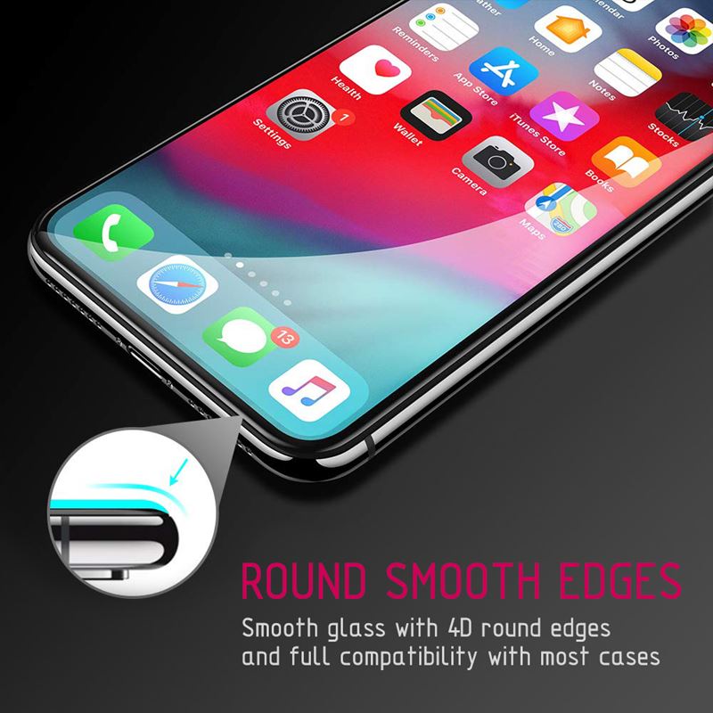 Crong Edge Glass - Full Glue Edge-to-Edge 9H Glass Screen Protector for Huawei Mate 10