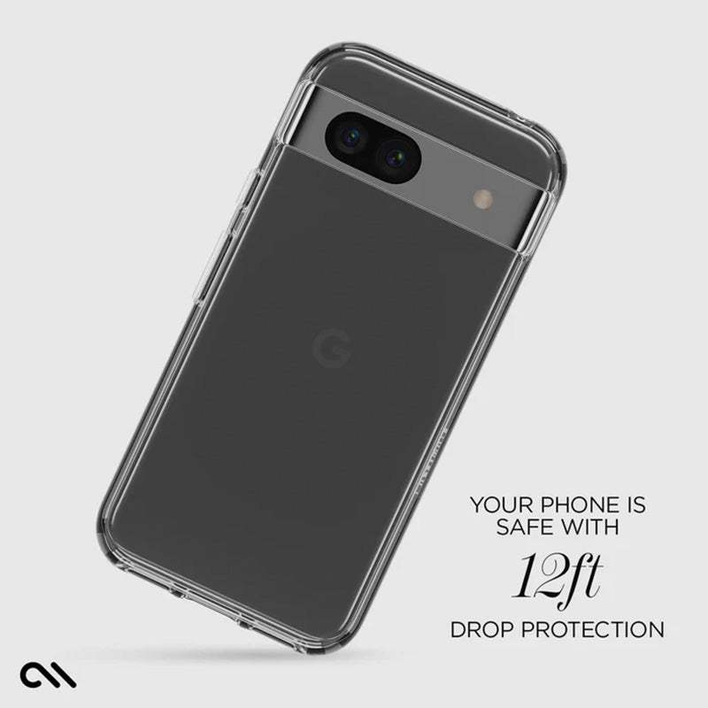 Case-Mate Signature Clear - Hoesje voor Google Pixel 8A (Transparant)