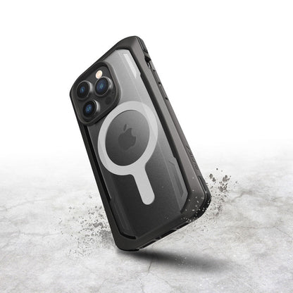 X-Doria Raptic Secure MagSafe - Biodegradable case for iPhone 14 Pro Max (Drop-Tested 4m) (Black)