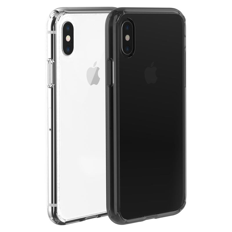 Just Mobile Tenc Air Case für iPhone Xs Max (Kristallschwarz)