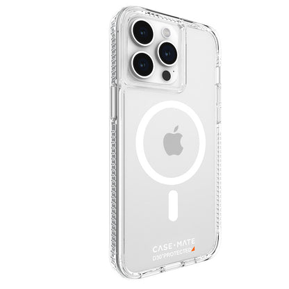 Case-Mate Ultra Tough plus D3O MagSafe - iPhone 15 Pro Max Hülle (Klar)
