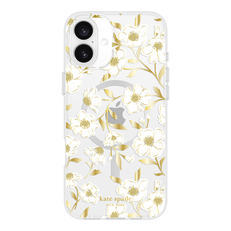 Kate Spade New York Protective Gems MagSafe - Case for iPhone 16 Plus (Sunshine Floral)