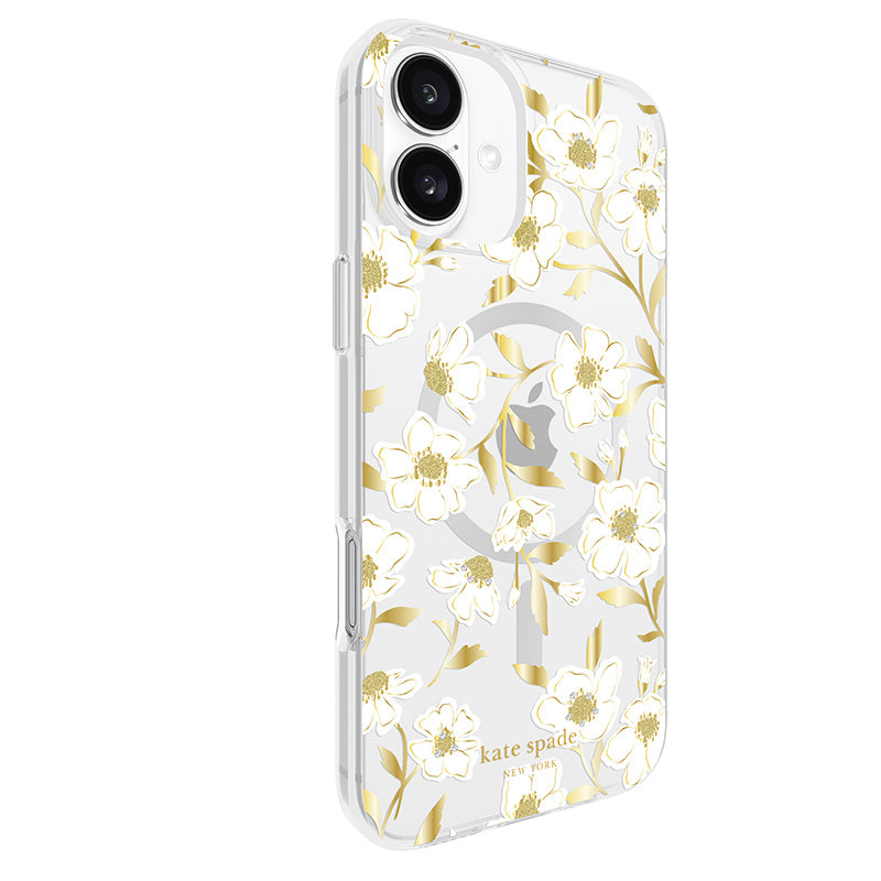 Kate Spade New York Protective Gems MagSafe - Case for iPhone 16 Plus (Sunshine Floral)