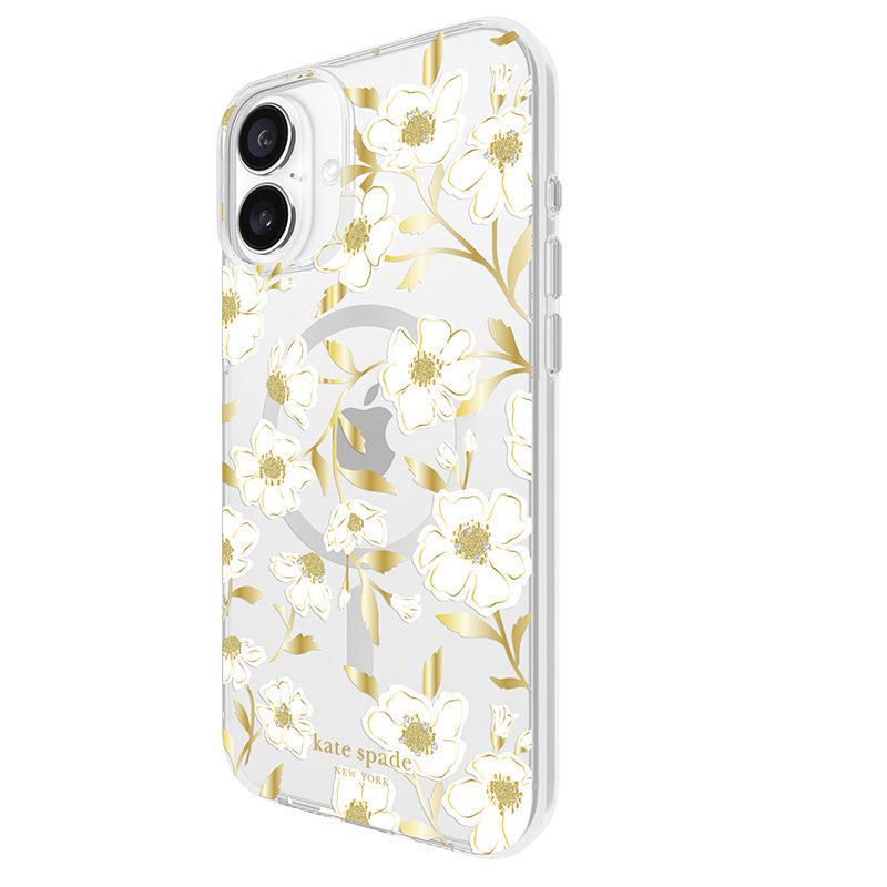 Kate Spade New York Protective Gems MagSafe - Case for iPhone 16 Plus (Sunshine Floral)