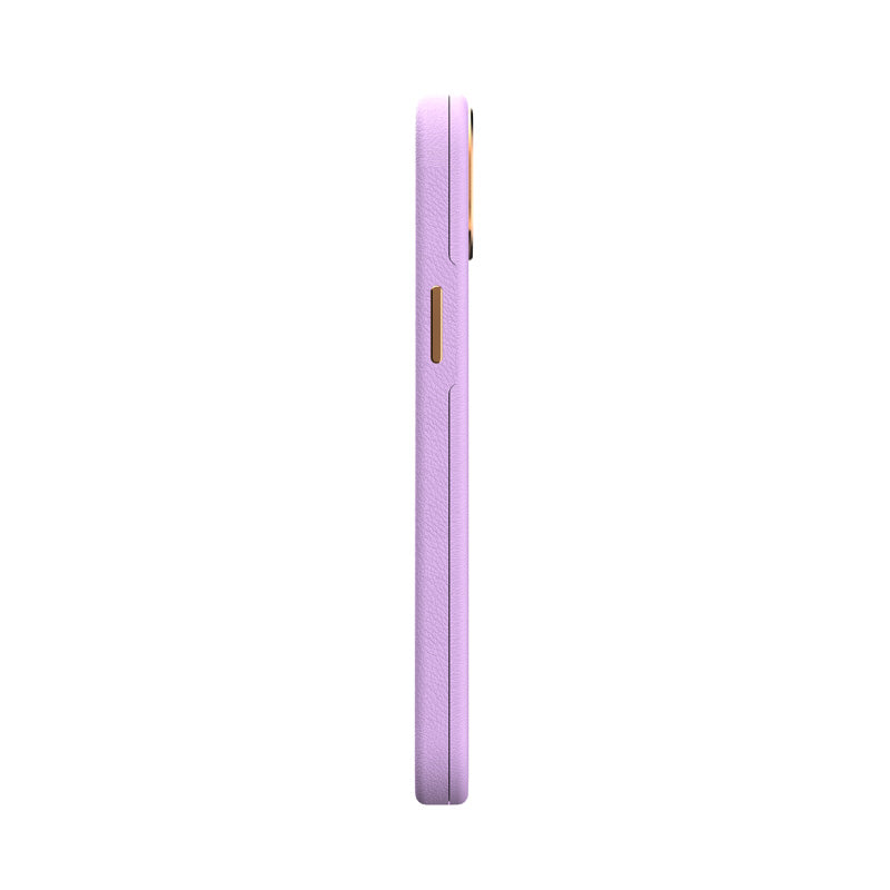 Moshi Napa MagSafe - Leren hoesje voor iPhone 14 Max (Lavendelpaars)