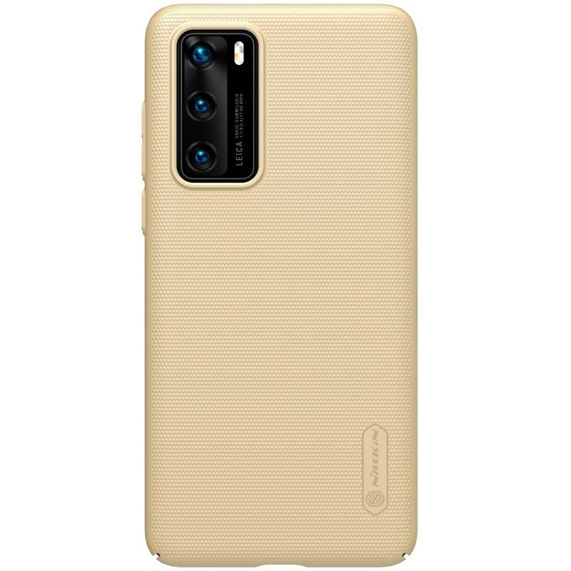 Nillkin Super Frosted Shield - hoesje voor Huawei P40 (goud)