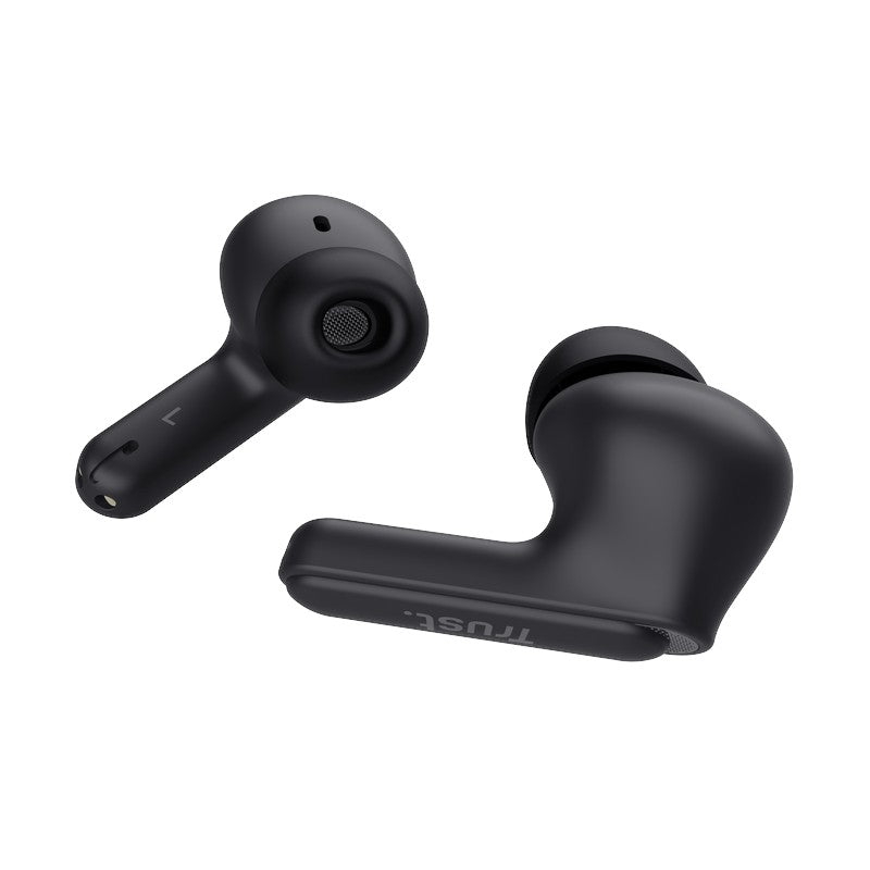 Trust Yavi - Wireless In-Ear Bluetooth TWS Earbuds with Charging Case & ENC (Black)