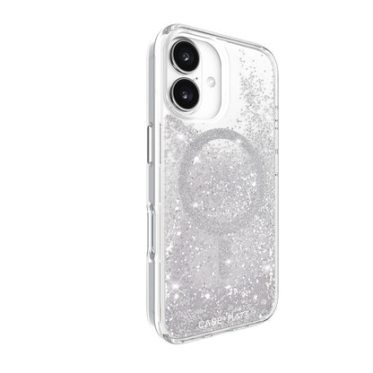 Case-Mate Waterfall MagSafe - Hülle für iPhone 16 (Silber)