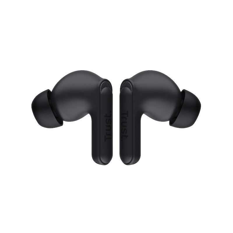 Trust Yavi - Wireless In-Ear Bluetooth TWS Earbuds with Charging Case & ENC (Black)