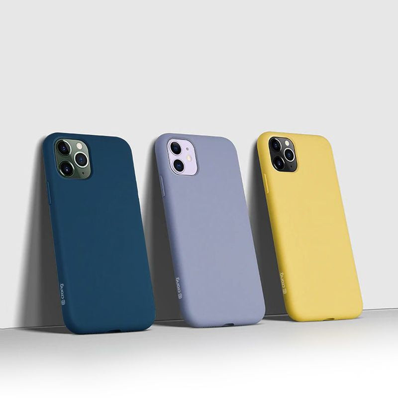 Crong Color Cover - Flexibel hoesje voor iPhone 11 (zwart)