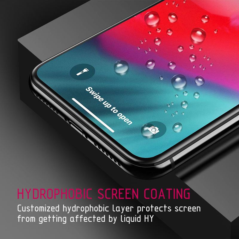 Crong Edge Glass - Full Glue Edge-to-Edge 9H Glass Screen Protector for Huawei Mate 20