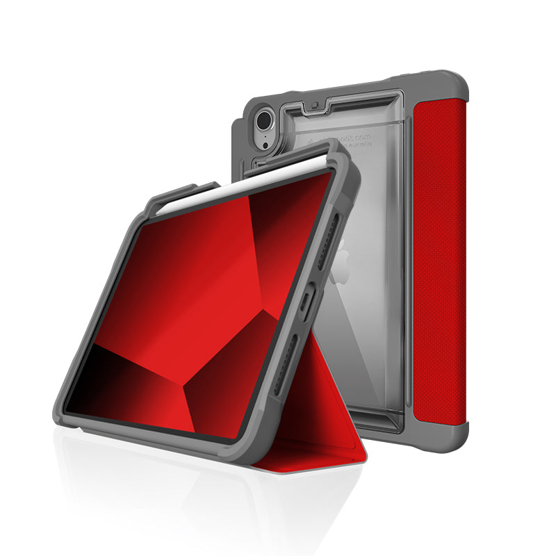 STM Dux Plus - Robuuste hoes voor iPad mini 6 (2021) (rood)