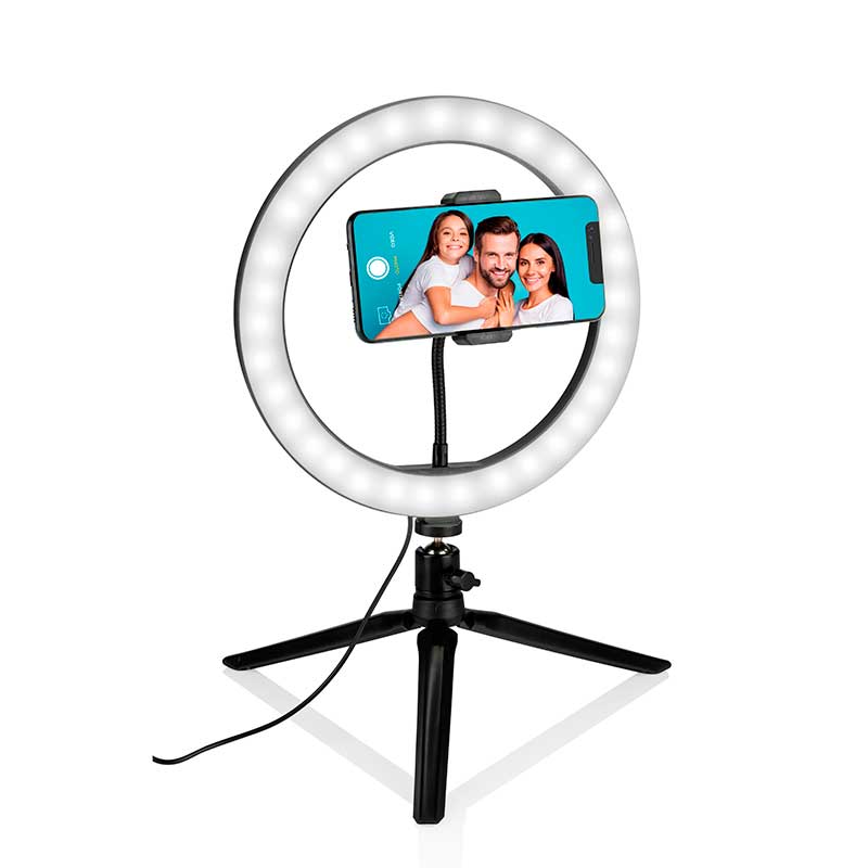 Grundig - Ring lamp for photos, selfies, make up