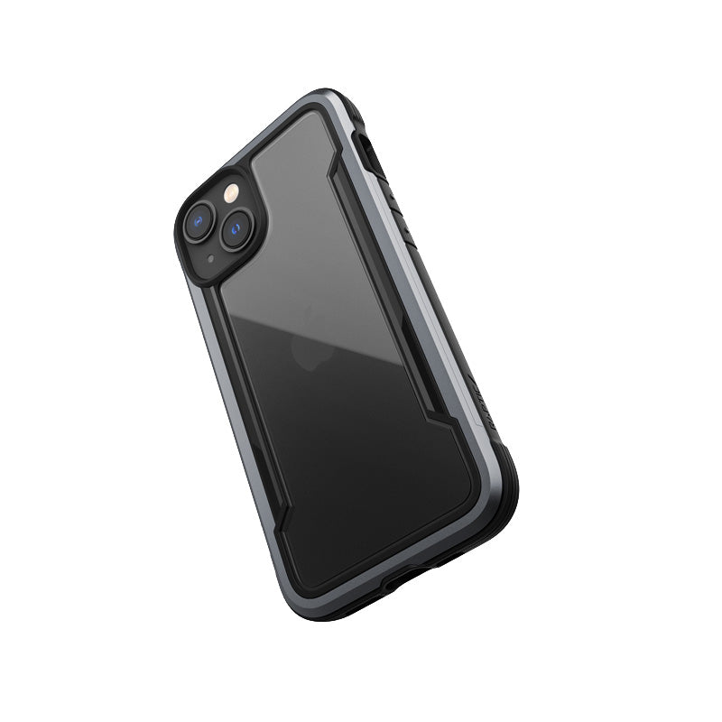 X-Doria Raptic Shield - aluminium hoesje voor iPhone 14 (valtest 3m) (zwart)