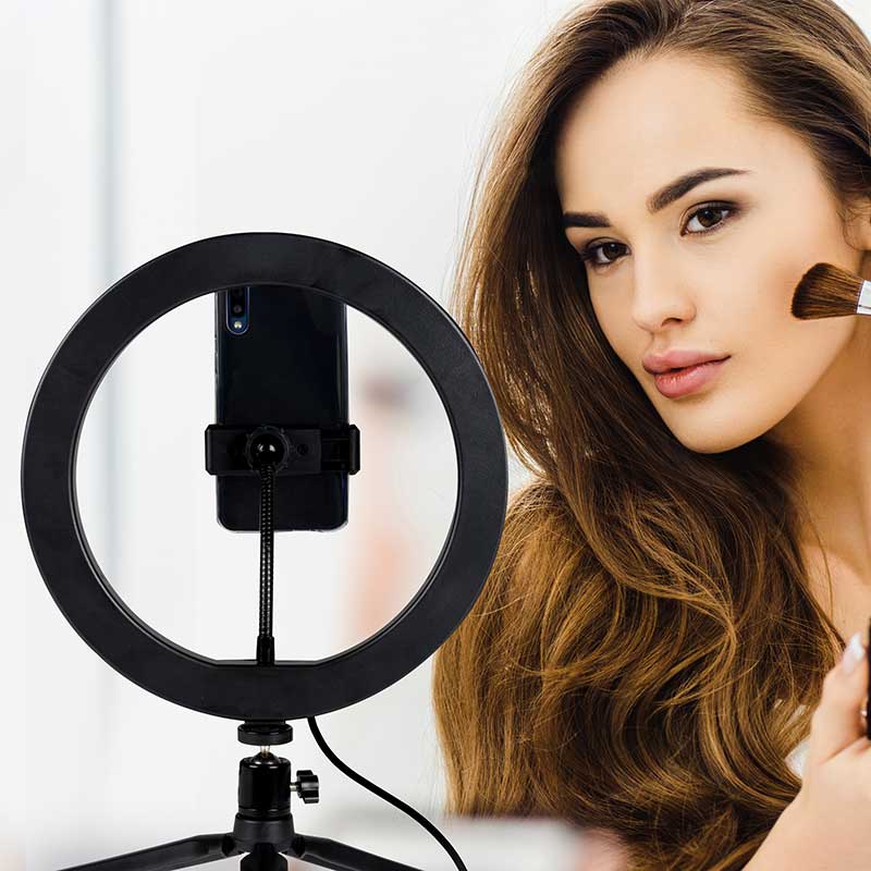 Grundig - Ring lamp for photos, selfies, make up