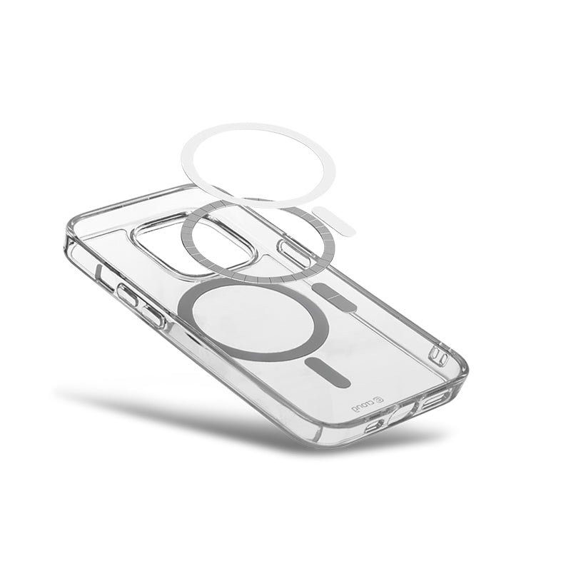 Crong Clear MAG Cover - Hoesje iPhone 15 MagSafe (Transparant)