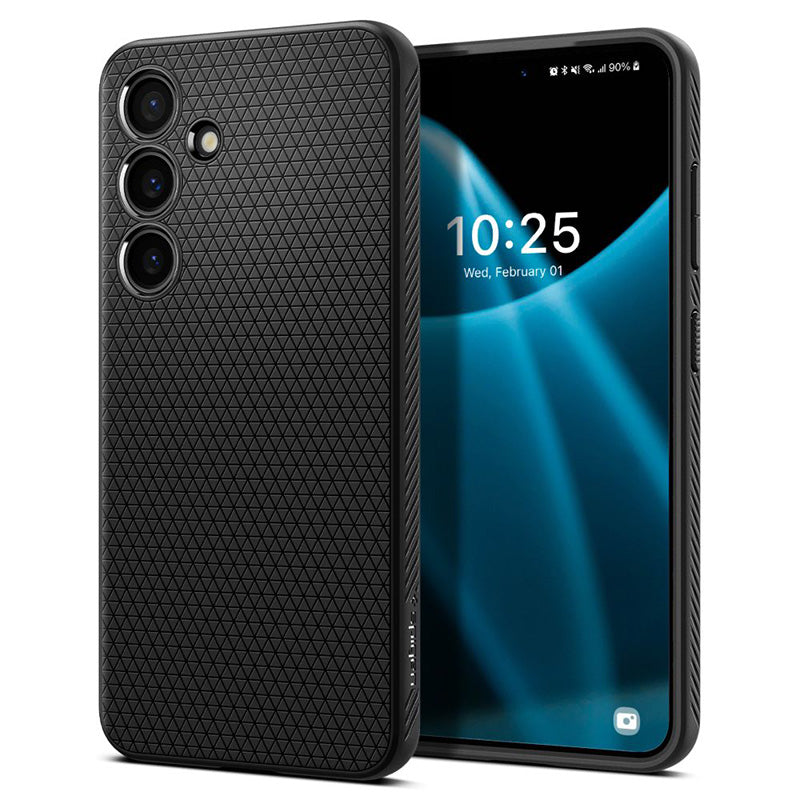 Spigen Liquid Air - hoesje voor Samsung Galaxy S24+ (matzwart)