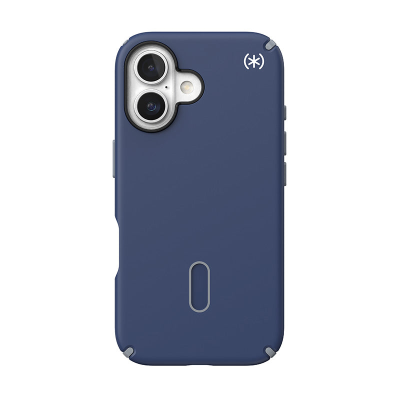 Speck Presidio2 Pro ClickLock &amp; MagSafe - Hoesje voor iPhone 16 (Coastal Blue / Dust Grey / Wit)