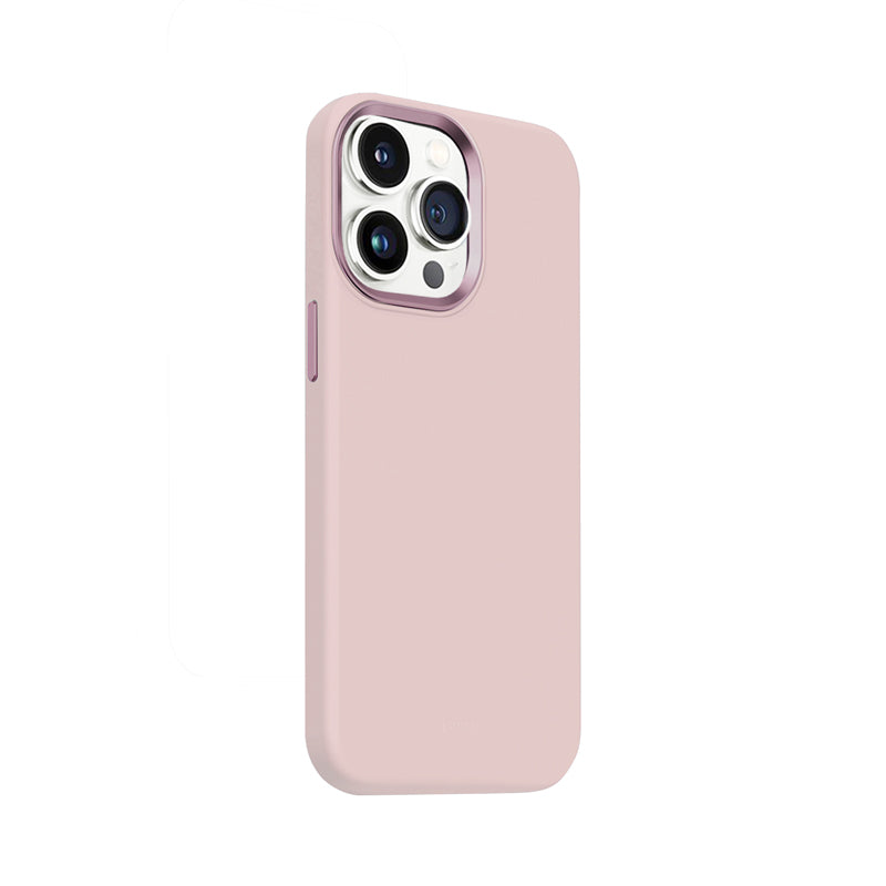 Crong Color Cover LUX Magnetic - Case for iPhone 15 Pro Max MagSafe (Pink)