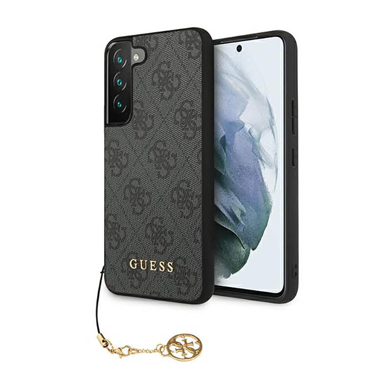 Guess 4G Charms Collection - hoesje voor Samsung Galaxy S23 (grijs)