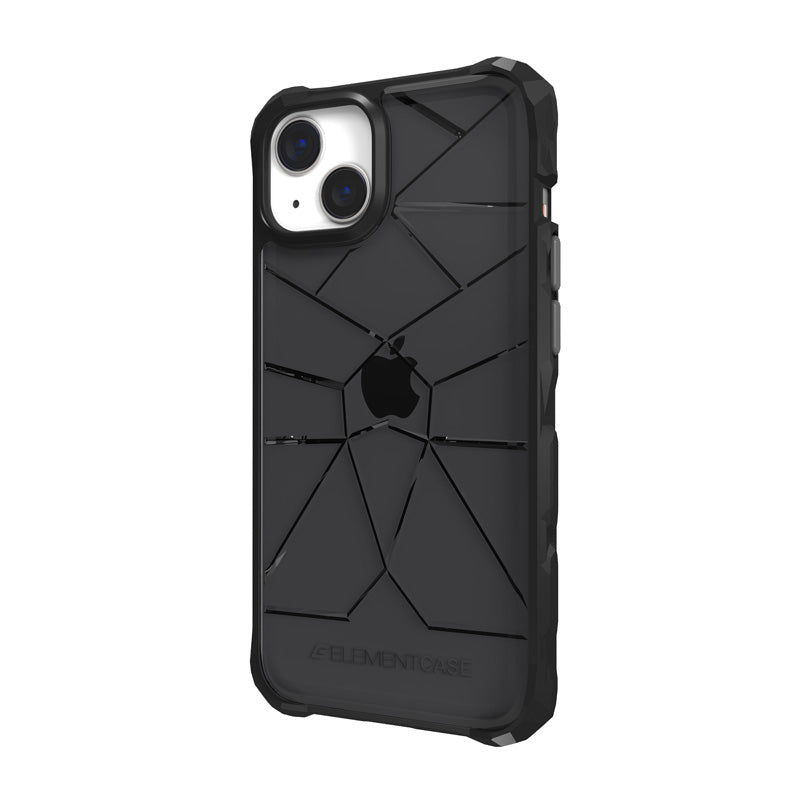 Element Case Special Ops X5 - Case for iPhone 14 Plus (Mil-Spec Drop Protection) (Smoke/Black)