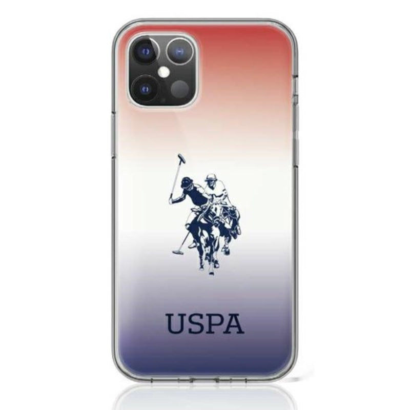 US Polo Assn Dh &amp; Logo Gradiënt - Etui iPhone 12 Mini