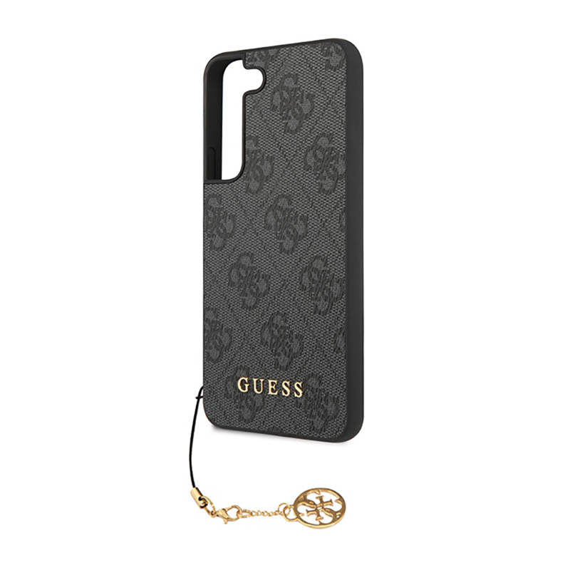 Guess 4G Charms Collection - hoesje voor Samsung Galaxy S23 (grijs)