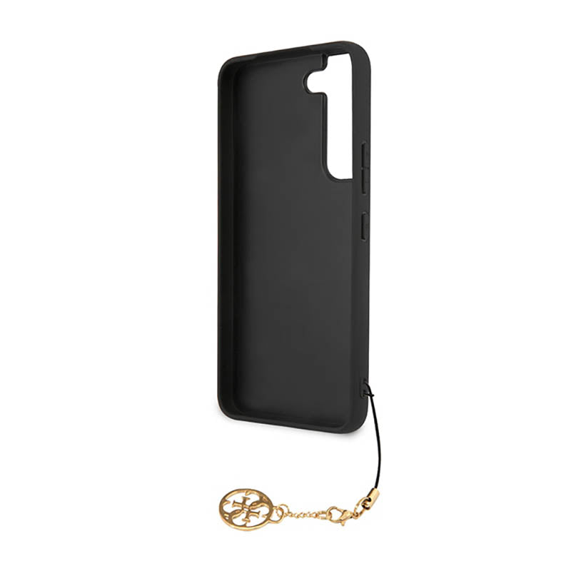 Guess 4G Charms Collection - hoesje voor Samsung Galaxy S23 (grijs)