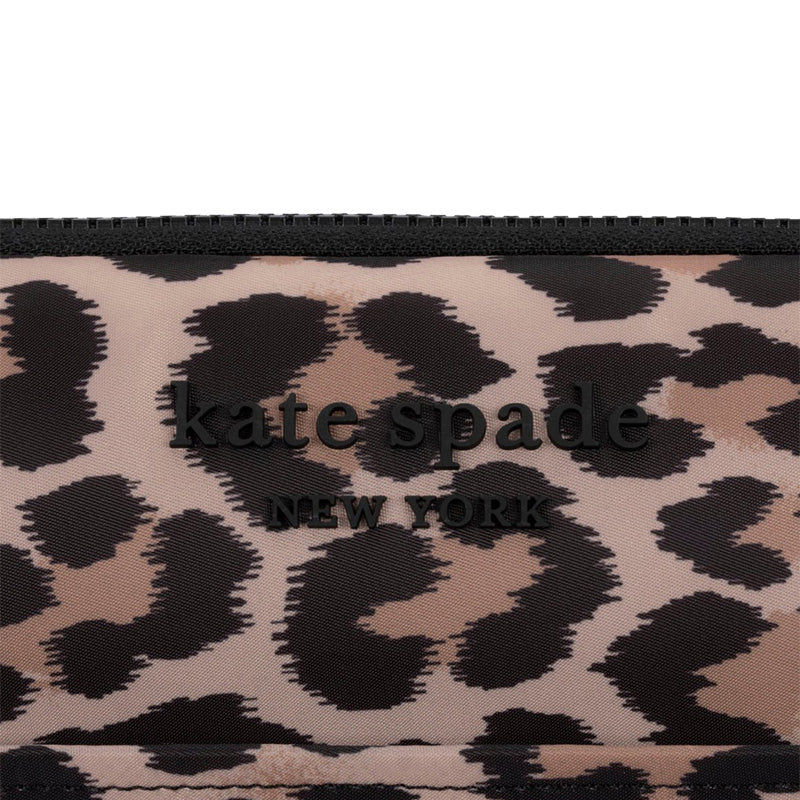 Kate Spade New York Puffer Sleeve - MacBook Pro 14" / Notebook 14" Cover (Klassiek Luipaard)