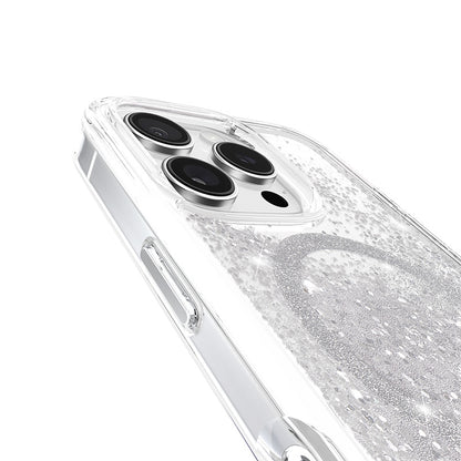 Case-Mate Waterfall MagSafe - Hülle für iPhone 16 Pro (Silber)
