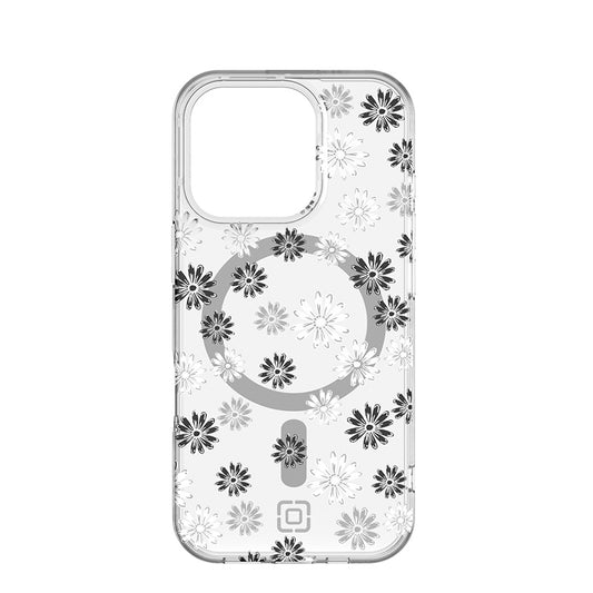 Incipio Forme MagSafe - Hoesje iPhone 16 Pro (Ditzy Floral Zilver)