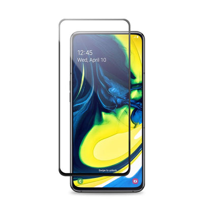 Crong 7D Nano Flexible Glass – Hybrid-Displayschutz mit vollständiger Abdeckung 9H Samsung Galaxy A80 / A90
