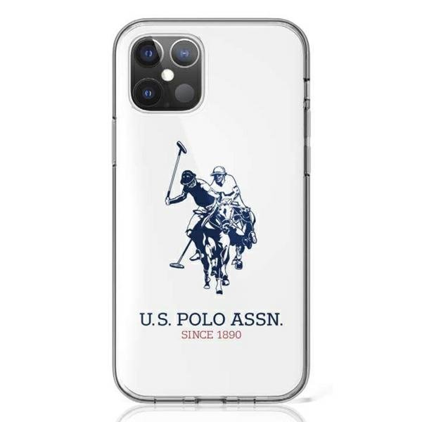 US Polo Assn Big Double Horse-logo - Etui iPhone 12 Mini