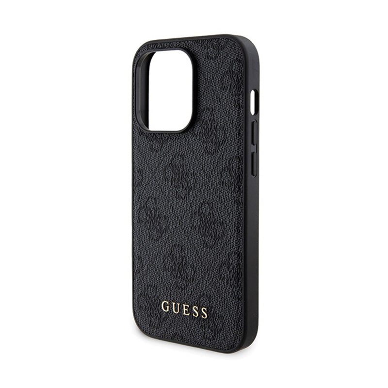 Guess Bundle Pack MagSafe 4G Metal Gold Logo - Case set + Power Bank 5000mAh MagSafe iPhone 13 Pro (black)