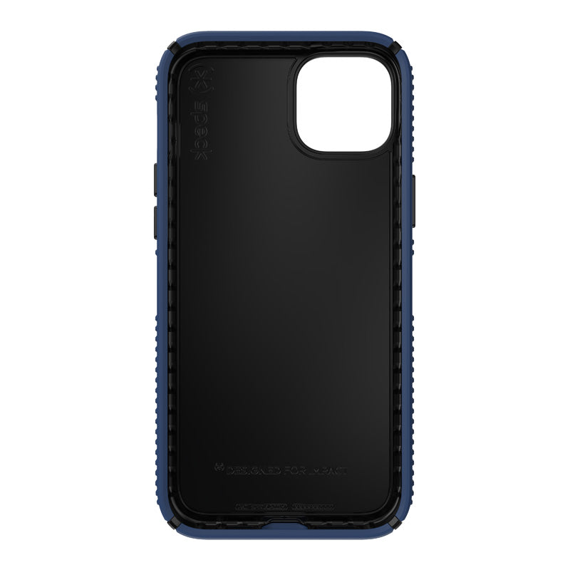 Presidio2 Grip - Case voor iPhone 15 Plus / 14 Plus met MICROBAN-coating (kustblauw / zwart / wit)