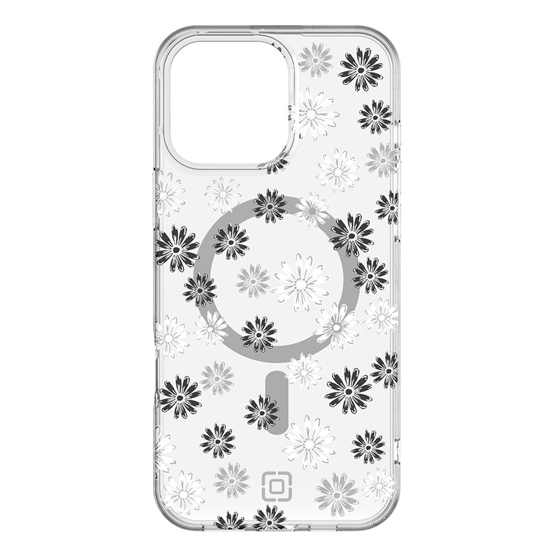 Incipio Forme MagSafe - Hoesje iPhone 16 Pro Max (Ditzy Floral Zilver)