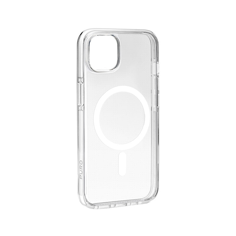 PURO LITEMAG PRO - Hoesje voor iPhone 15 Plus MagSafe (transparant)