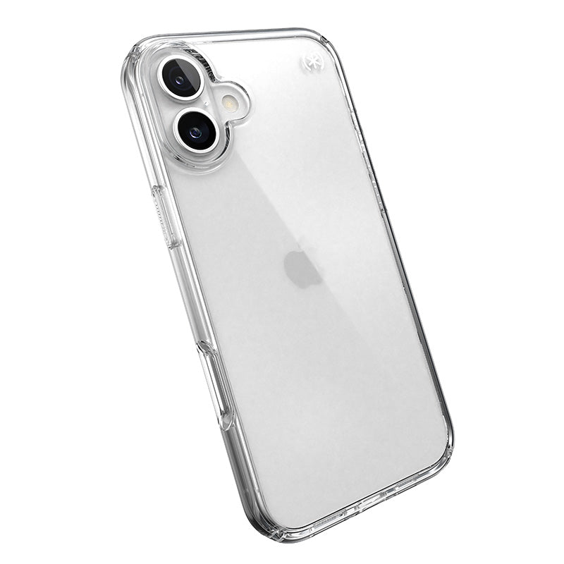 Speck Presidio Perfect-Clear - Hoesje voor iPhone 16 Plus (Transparant)