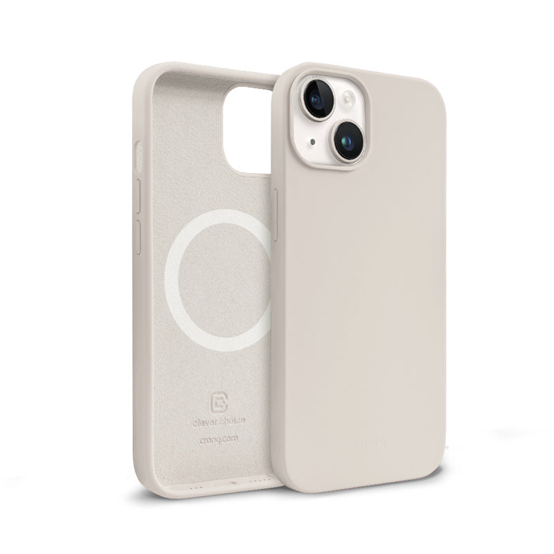 Crong Color Cover Magnetic Case for iPhone 14 / 13 (Stone)