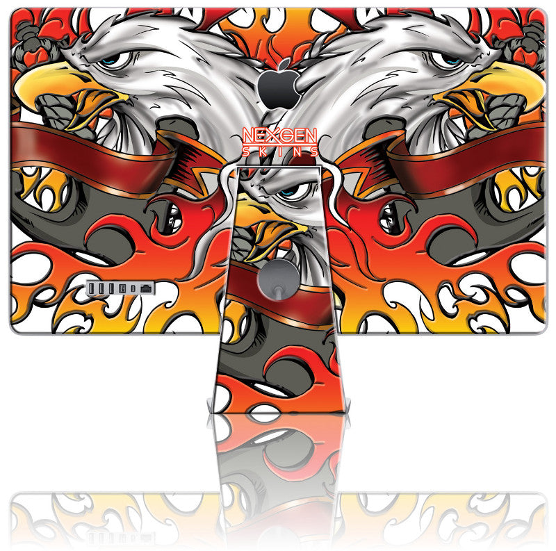 Nexgen-skins met 3D-effect voor iMac 27" (Iron Eagle 3D)