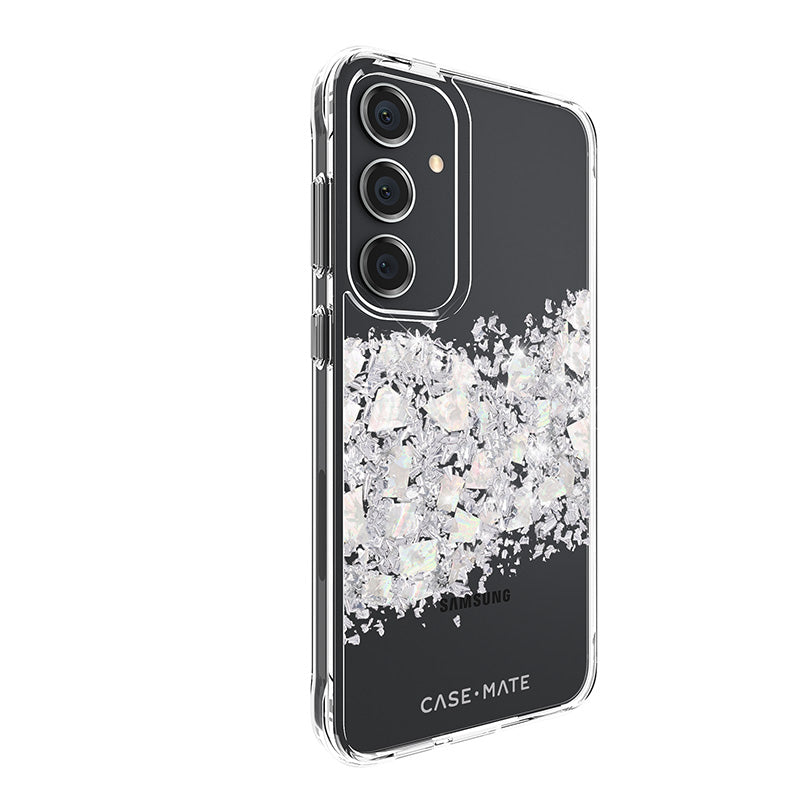 Case-Mate Karat - Samsung Galaxy S24+ hoesje versierd met parelmoer (A Touch of Pearl)